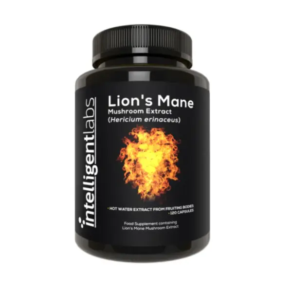 Intelligent Labs Lion’s Mane Mushroom Extract – 120 Vegetarian Capsules