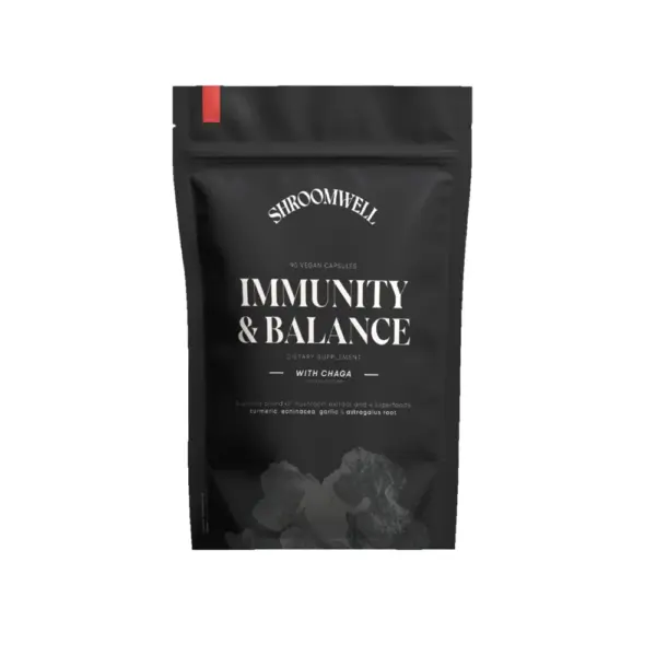 Shroomwell Immunity & Balance – Natural Immune Support (90 Capsules)