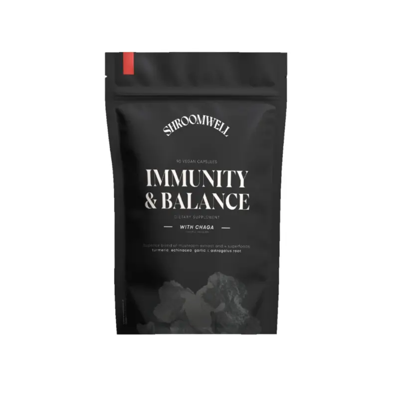 Shroomwell Immunity & Balance – Natural Immune Support (90 Capsules)