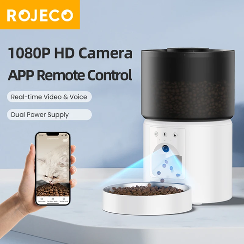 Automatic Pet Feeder With Camera