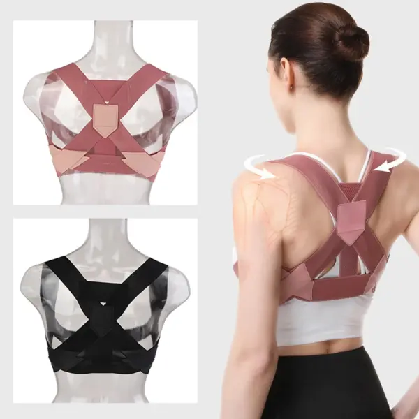Women Adjustable Elastic Back Support Corrector