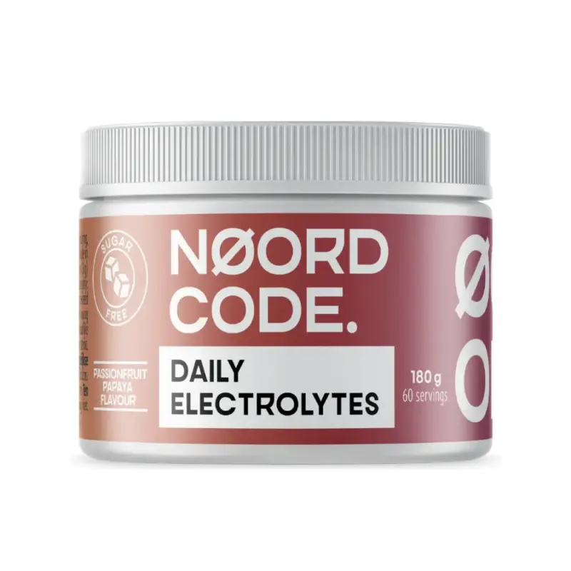 NoordCode Daily Electrolytes Passionfruit Papaya – 180g Sugar-Free Daily Hydration
