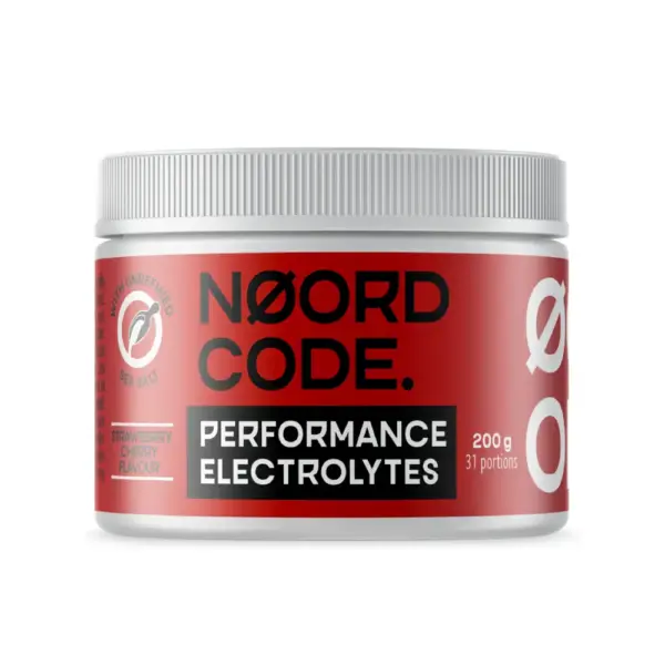NoordCode Performance Electrolytes Strawberry Cherry – 200g Sugar-Free Hydration