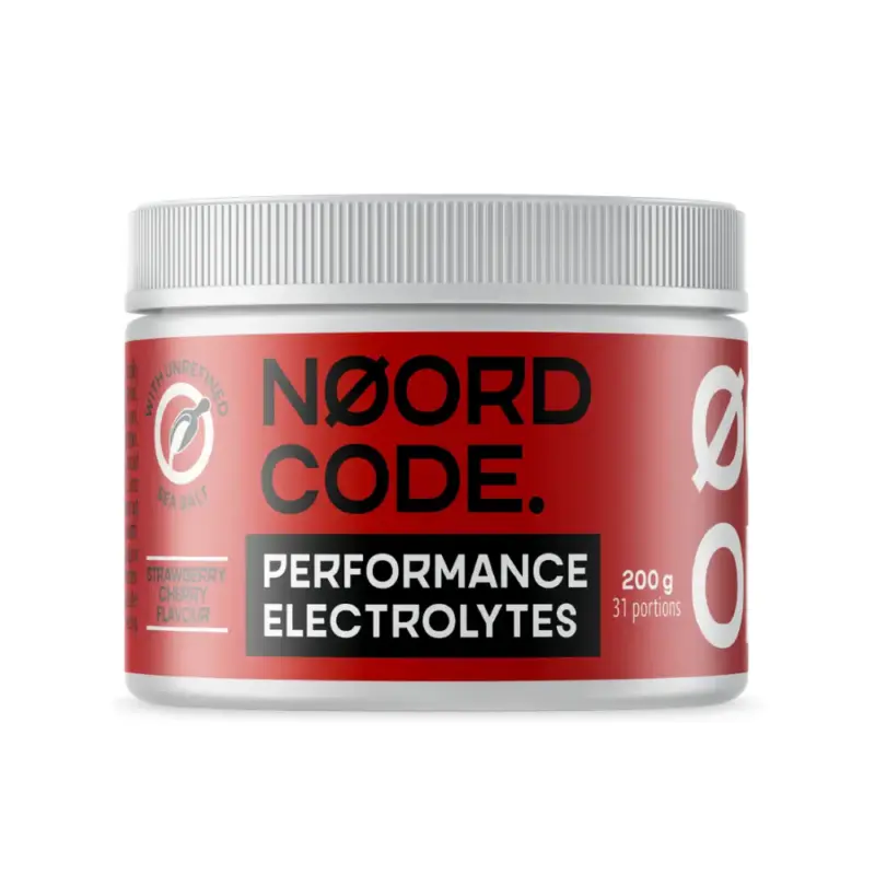 NoordCode Performance Electrolytes Strawberry Cherry – 200g Sugar-Free Hydration